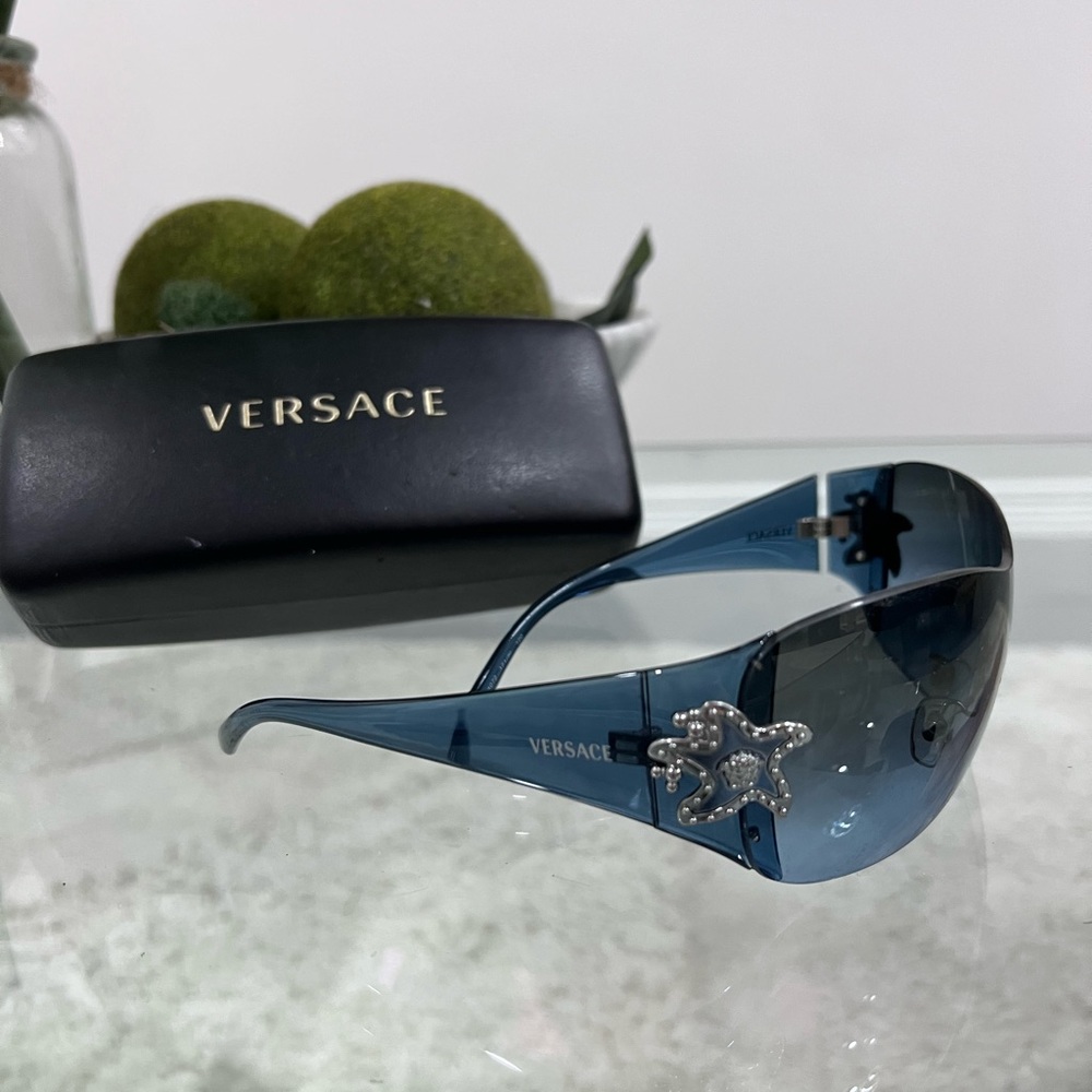 Authentic Framless Versace Sunglasses